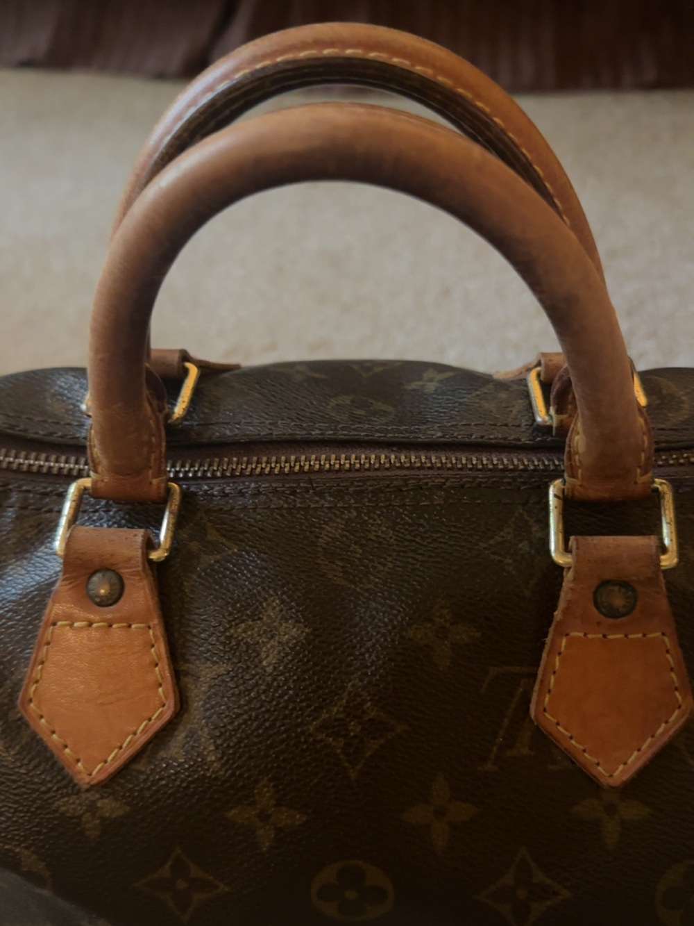 Authentic Vintage LV Speedy 30 - Picture 6 of 8